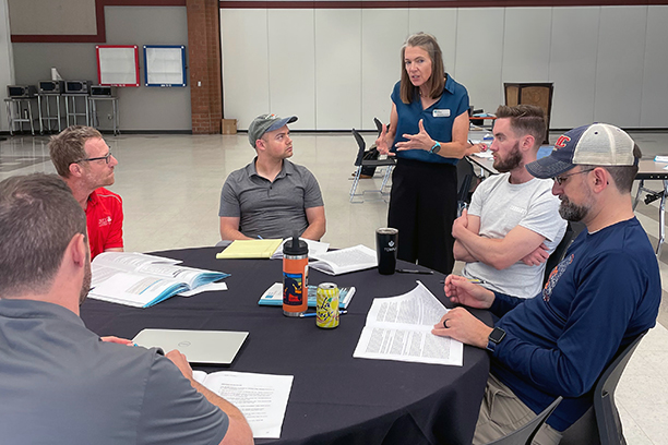 Great Books Foundation trainer providing professional development package